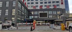 彬县市民中心:车牌识别系统和岗亭